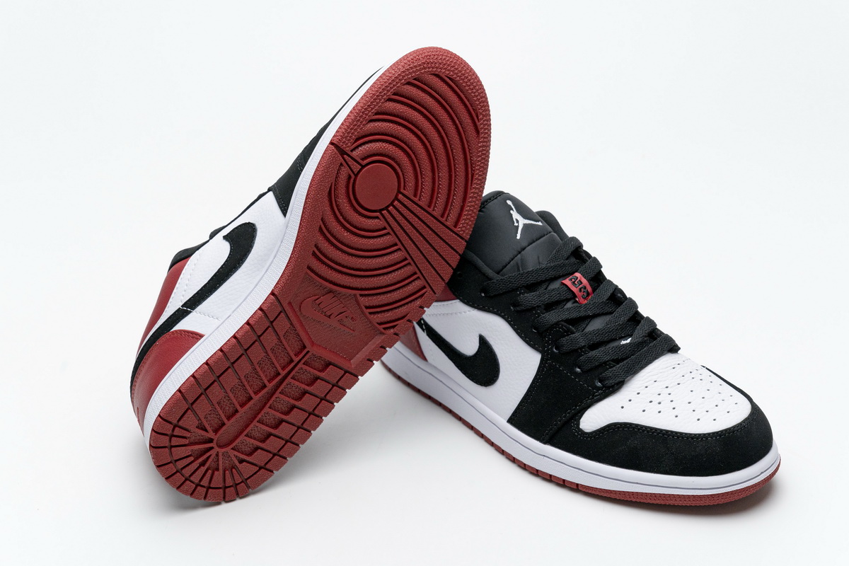  Air Jordan 1 Low Black Toe reps, 553560-116