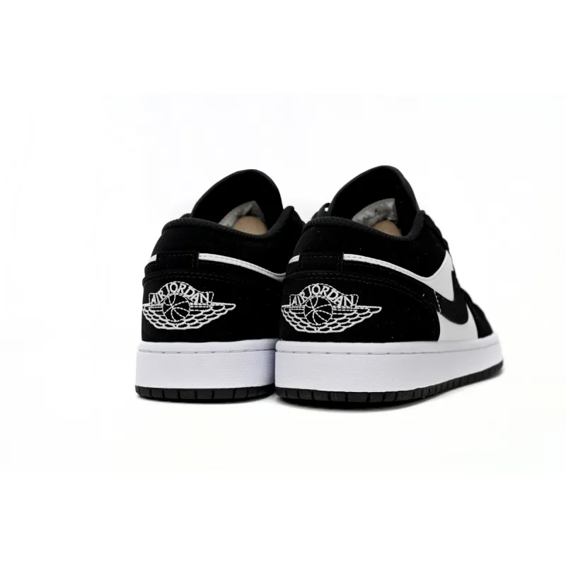 Air Jordan 1 Low New Black and White Panda reps,553558-001