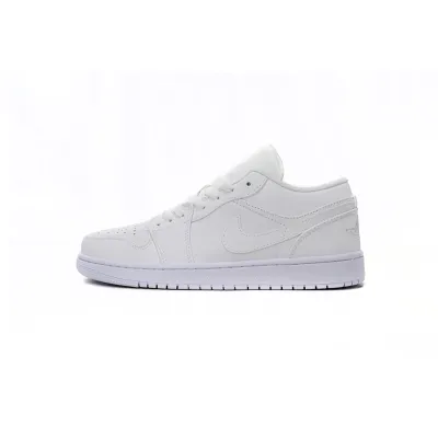 Air Jordan 1 Low White Pure Platinum reps, 553558-111 01