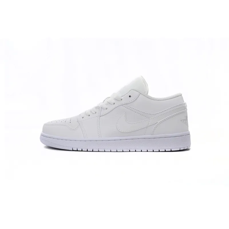 Air Jordan 1 Low White Pure Platinum reps, 553558-111