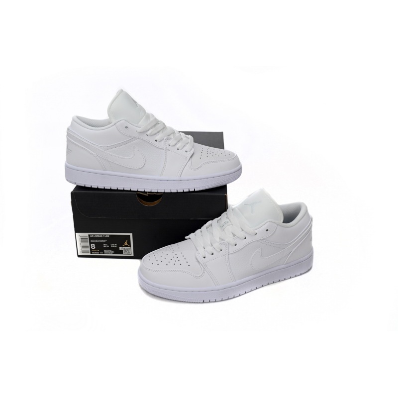 Air Jordan 1 Low White Pure Platinum reps, 553558-111