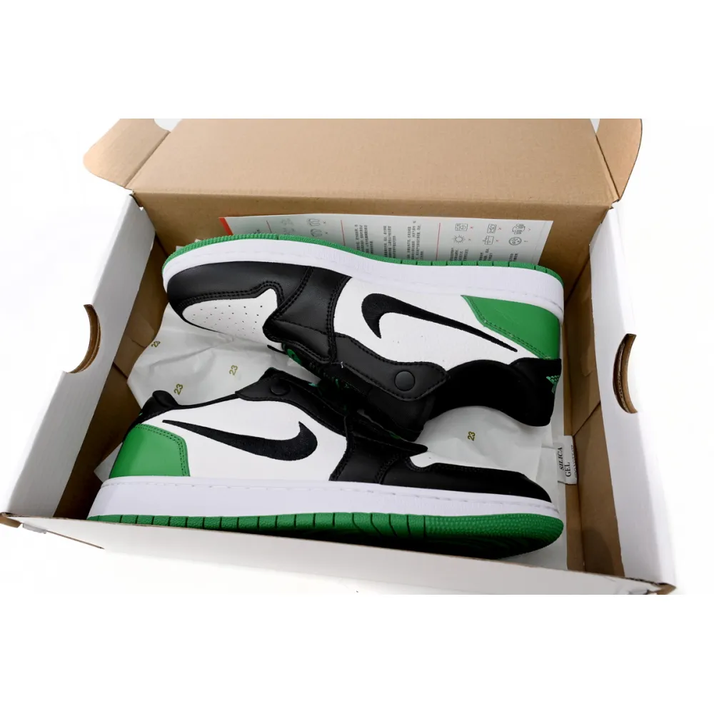 Air Jordan 1 Low Black Green reps,AV3918-228