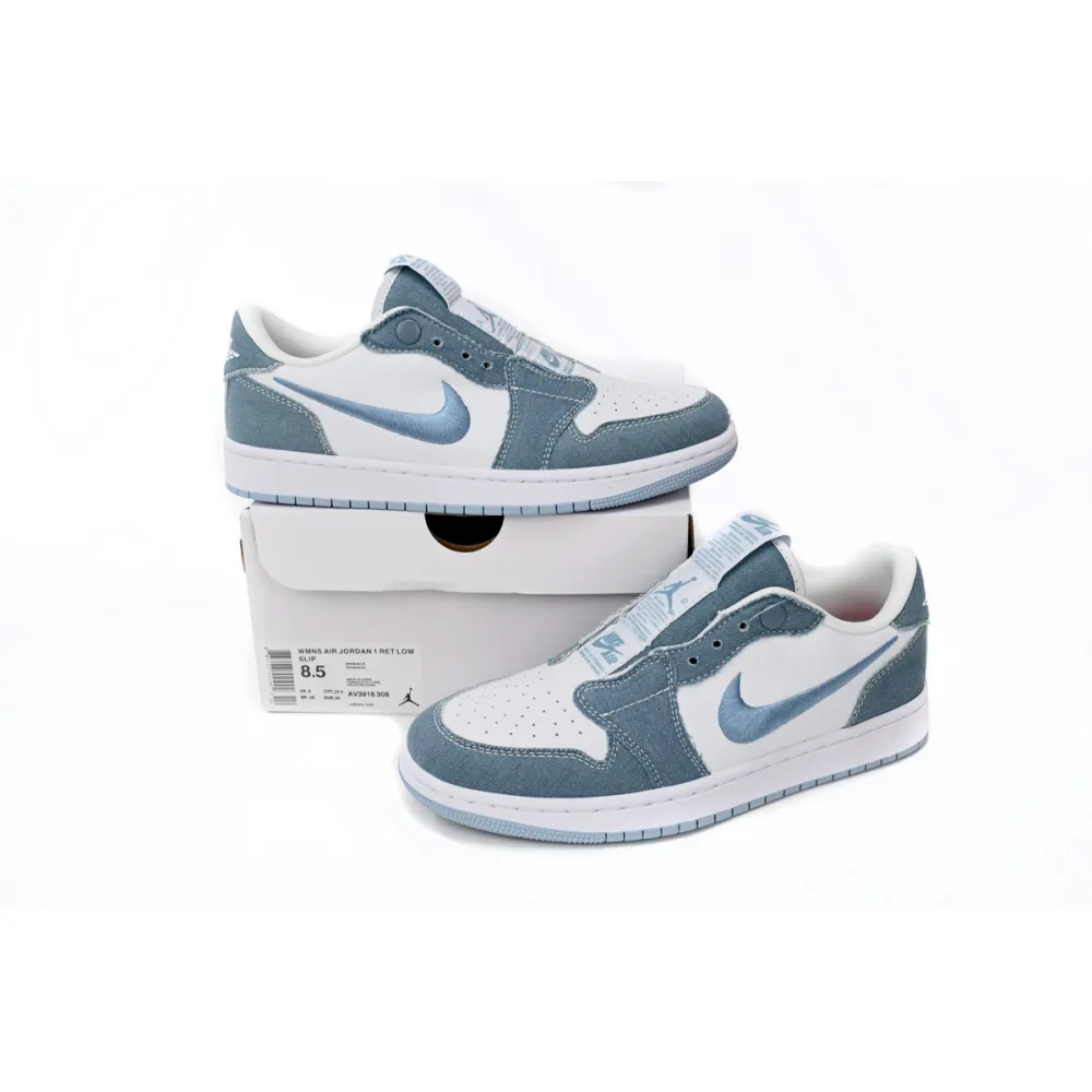 Air Jordan 1 Low Denim Blue reps,AV3918-308