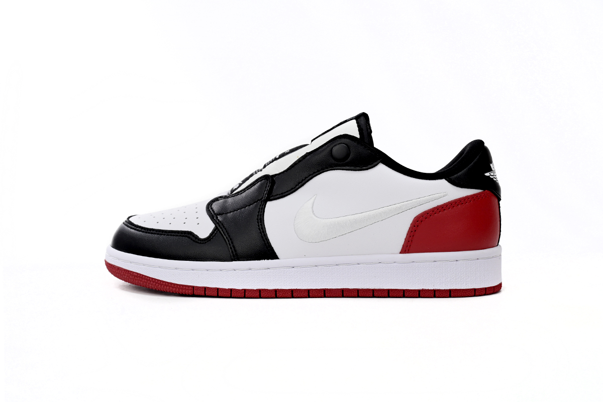 Air Jordan 1 Low Slip WMNS Black White Red reps,AV3918-102 