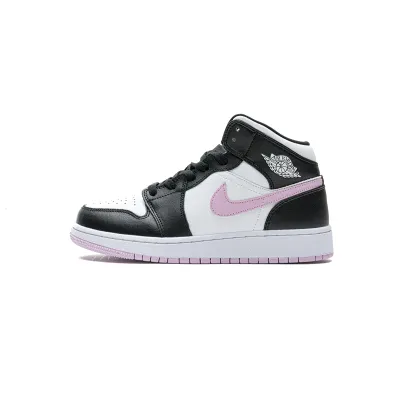 Air Jordan 1 Mid (GS) Arctic Pink reps,555112-103 01