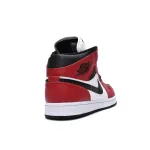 Air Jordan 1 Mid Chicago Black Toe reps,554724-069