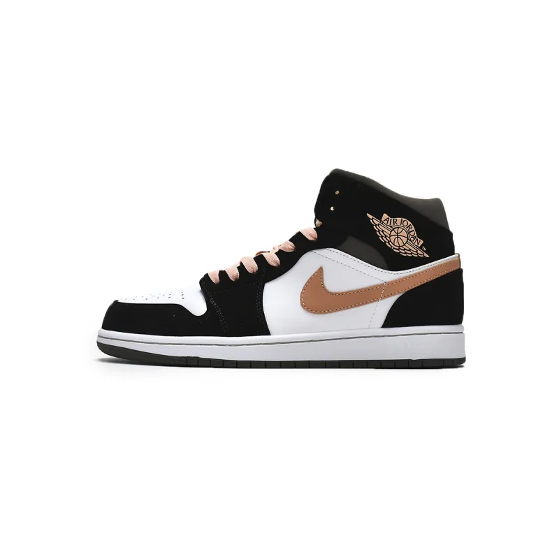 Air Jordan 1 Mid SE Peach Mocha reps,DH0210-100