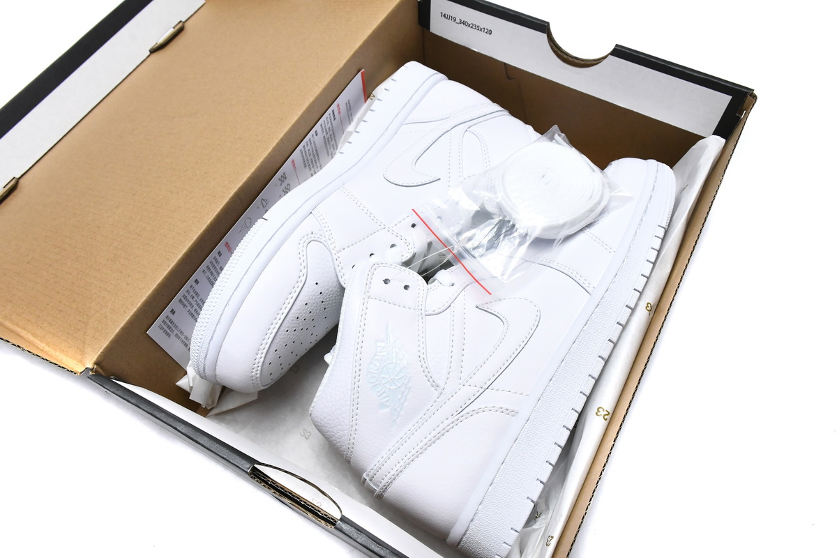 Air Jordan 1 Mid White reps,554724-129