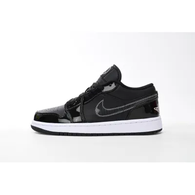 Air Jordan aj1 Low Vintage Black And White reps,DD1650-001 01