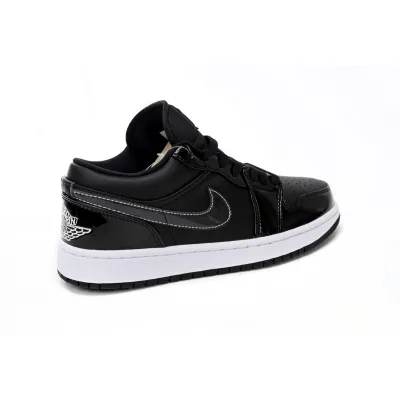 Air Jordan aj1 Low Vintage Black And White reps,DD1650-001 02