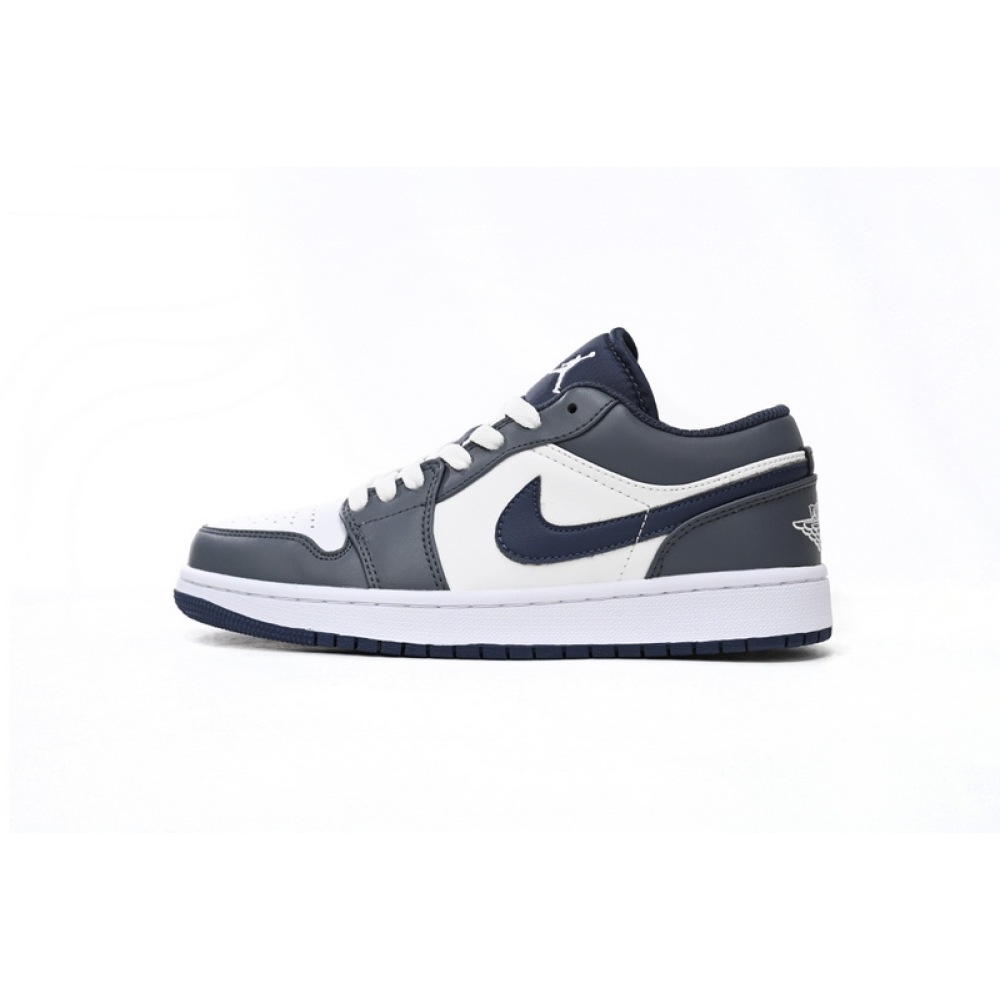 Air Jordan 1 Low White Gray Orchid reps,553558-414