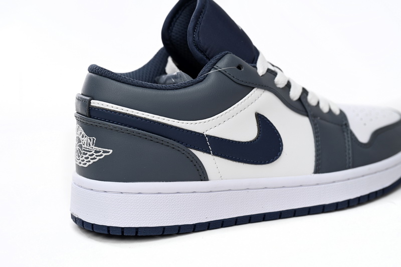  Air Jordan 1 Low White Gray Orchid reps,553558-414