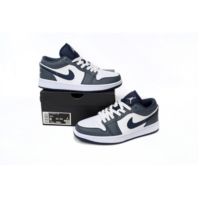  Air Jordan 1 Low White Gray Orchid reps,553558-414 02