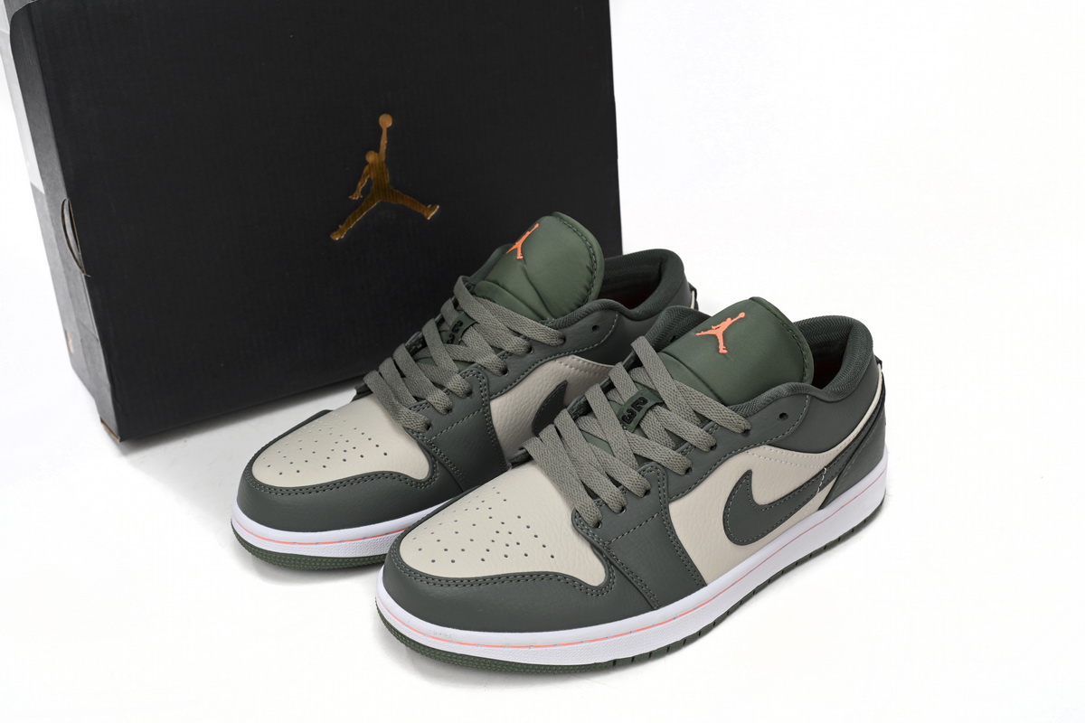Air Jordan 1 Low Bean Paste Green reps,553558-121