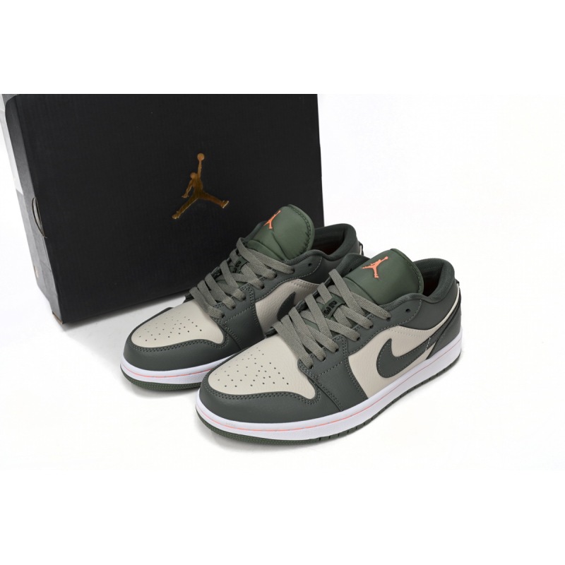 Air Jordan 1 Low Bean Paste Green reps,553558-121