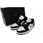 Air Jordan 1 Low Black and White Gray reps,552780-018 