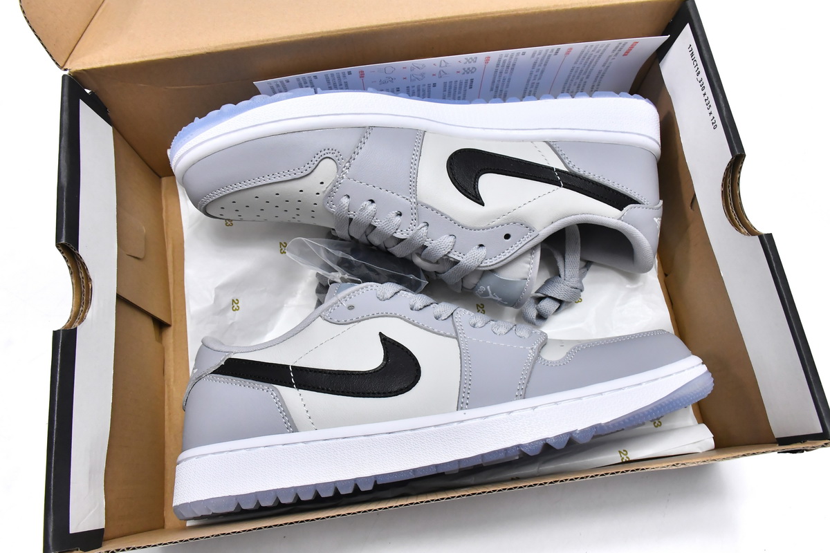 Air Jordan 1 Low Golf Wolf Grey reps,DD9315-002