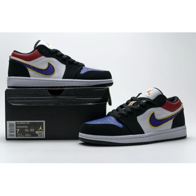 Air Jordan 1 Low Lakers Top 3 reps,CJ9216-051 02