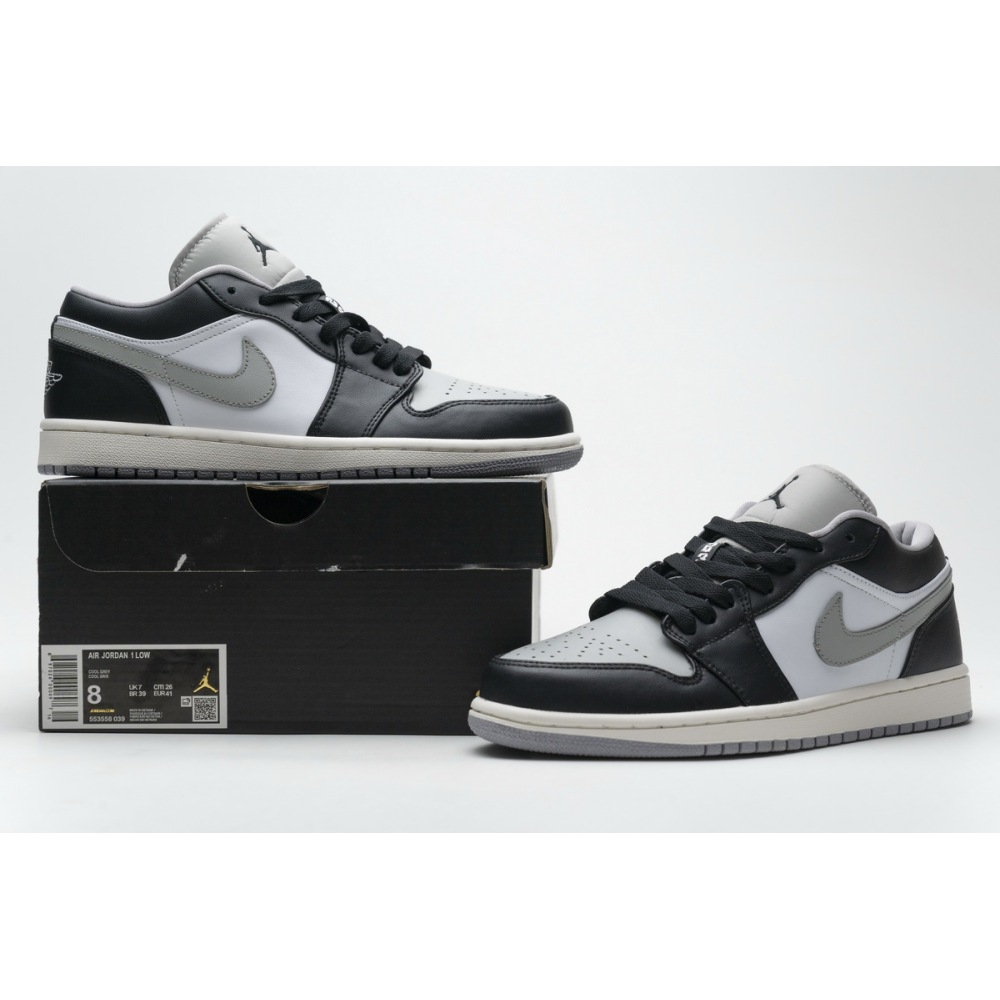 Air Jordan 1 Low Light Smoke Grey reps,553558-039