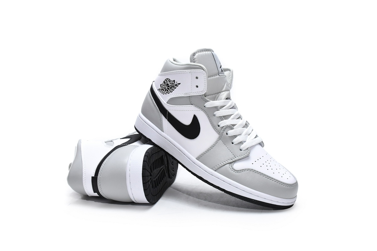 Air Jordan 1 Mid Grey Fog reps,BQ6472-015