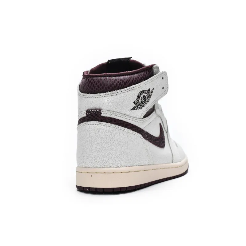 Air Jordan 1 High OG Grey Brown Snake Pattern reps,DO7097-100
