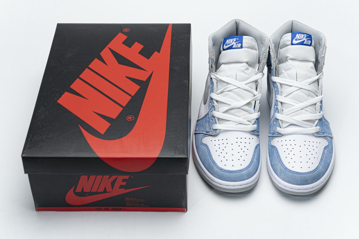 Air Jordan 1 High OG GS Wash North Carolan reps,555088-402