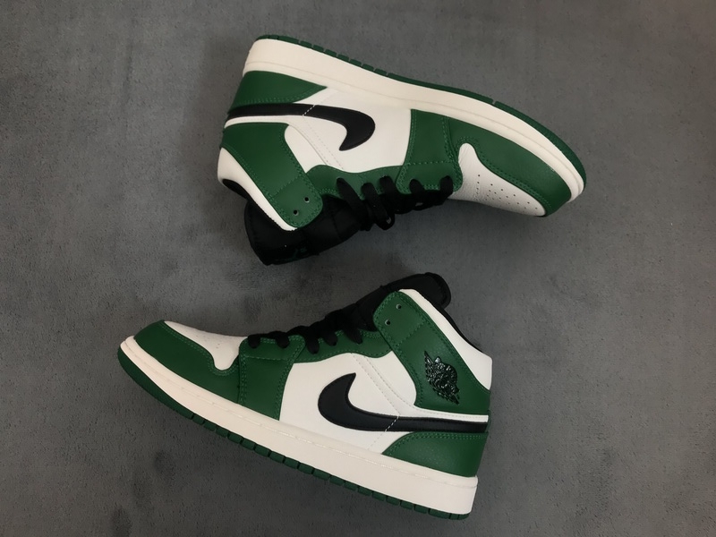 Air Jordan 1 Mid Pine Green reps,852542-301