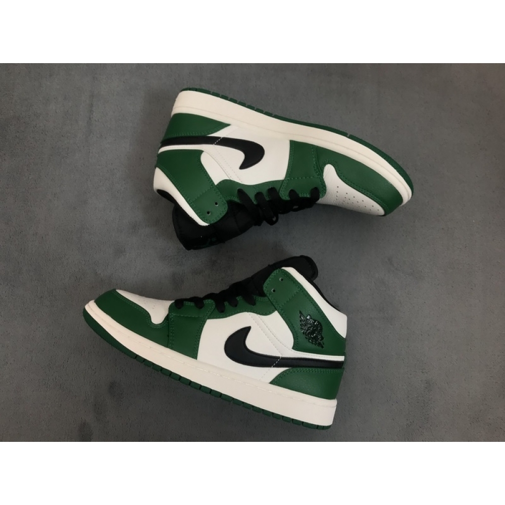 Air Jordan 1 Mid Pine Green reps,852542-301