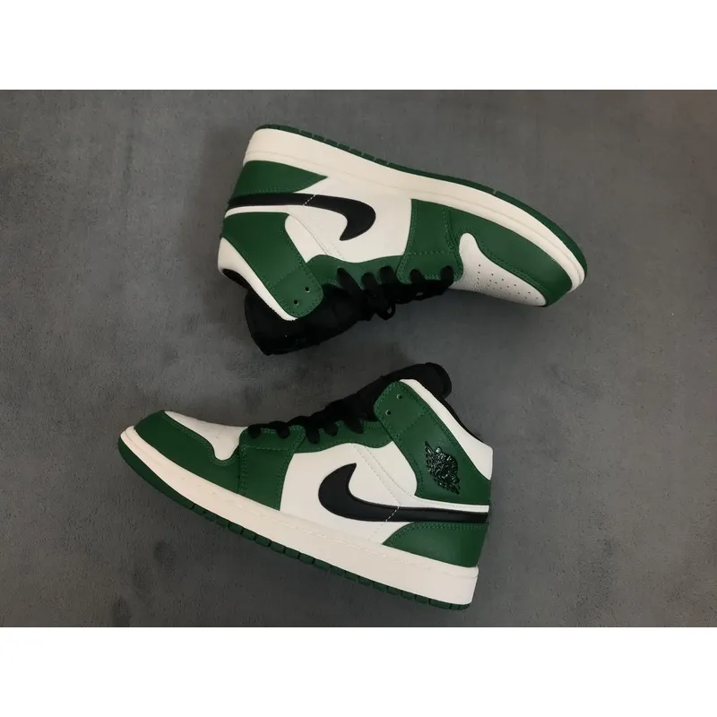 Air Jordan 1 Mid Pine Green reps,852542-301