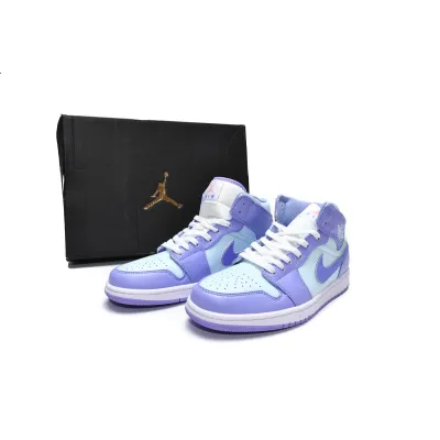 Air Jordan 1 Mid Purple Pulse reps, 554724-500 02