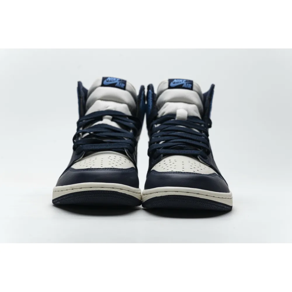 Air Jordan 1 Retro High OG “Obsidian University Blue” reps,555088-140