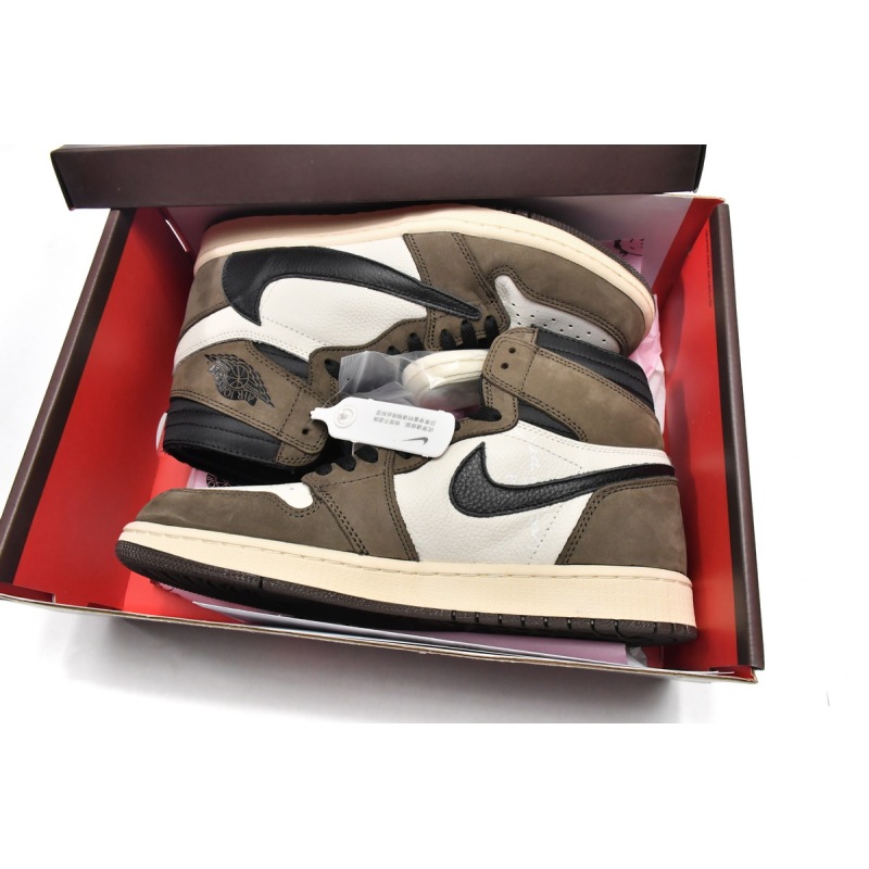 Travis Scott x Air Jordan 1 High OG TS SP reps,CD4487-100