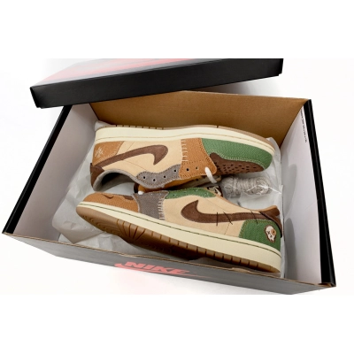 Zion Williamson x Air Jordan 1 Low OG “Voodoo” reps,DZ7292-200 02