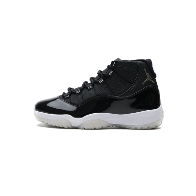 Air Jordan 11 25th Anniversary Black Silver Eyelets reps,CT8012-011 01