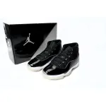 Air Jordan 11 25th Anniversary Black Silver Eyelets reps,CT8012-011