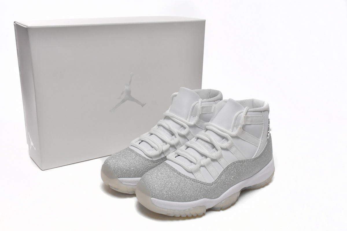 Air Jordan 11 Retro Metallic Silver Vast Grey reps,AR0715-100
