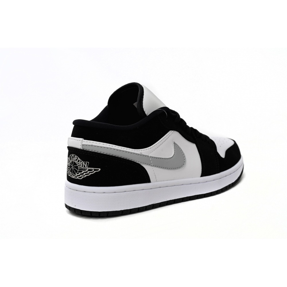 Air Jordan 1 Low Black and White Gray reps,552780-018 