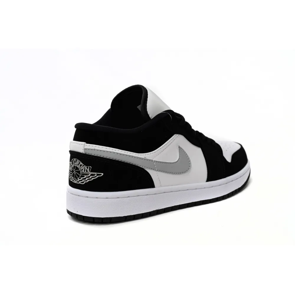 Air Jordan 1 Low Black and White Gray reps,552780-018 