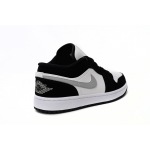 Air Jordan 1 Low Black and White Gray reps,552780-018 