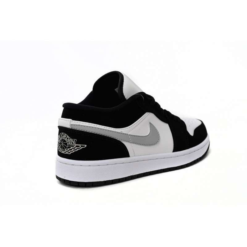 Air Jordan 1 Low Black and White Gray reps,552780-018 
