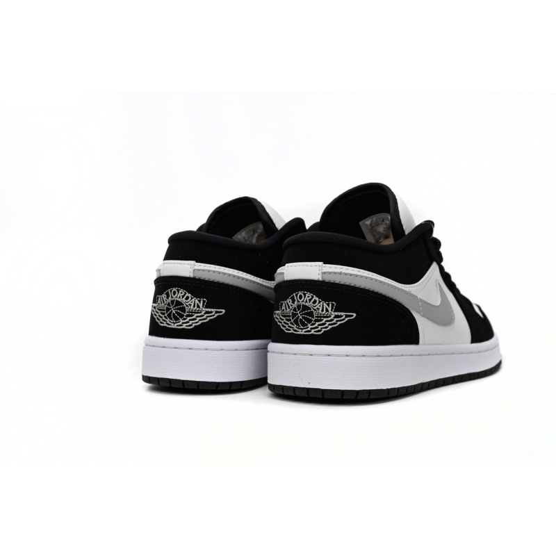 Air Jordan 1 Low Black and White Gray reps,552780-018 