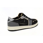 Air Jordan 1 Low Black Grey reps,DV0982-006