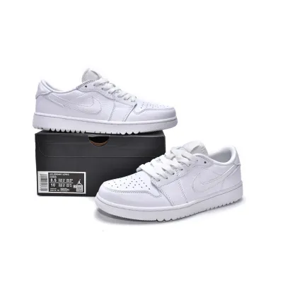 Air Jordan 1 Low Golf Triple White reps,DD9315-101 02