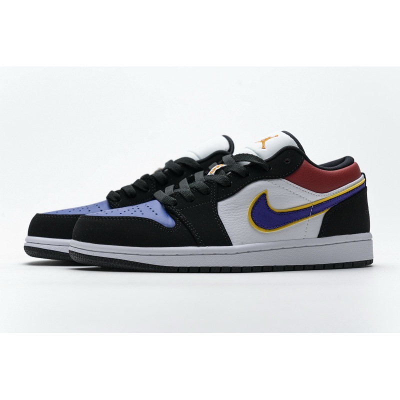 Air Jordan 1 Low Lakers Top 3 reps,CJ9216-051