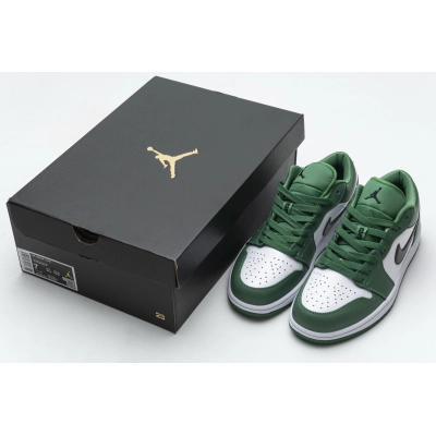 Air Jordan 1 Low Pine Green reps,553558-301 02