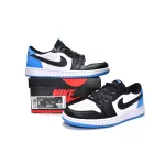 Air Jordan 1 Low UNC reps,CZ0790-104