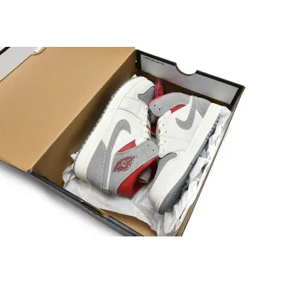 Air Jordan 1 Mid PRM Sneakersnstuff 20th anniversary reps,CT3443-100 02