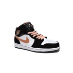 Air Jordan 1 Mid SE Peach Mocha reps,DH0210-100