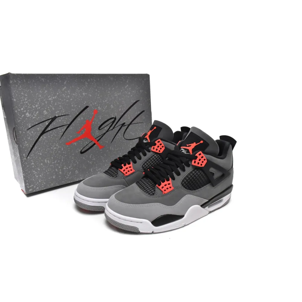 【Limited time discount 50$】Air Jordan 4 Red Glow Infrared reps,DH6927-061