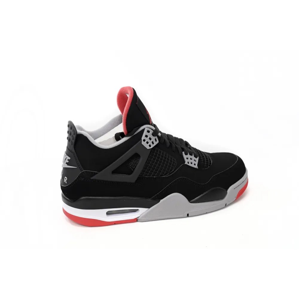 【Limited time discount 50$】Air Jordan 4 Retro Bred reps,308497-060
